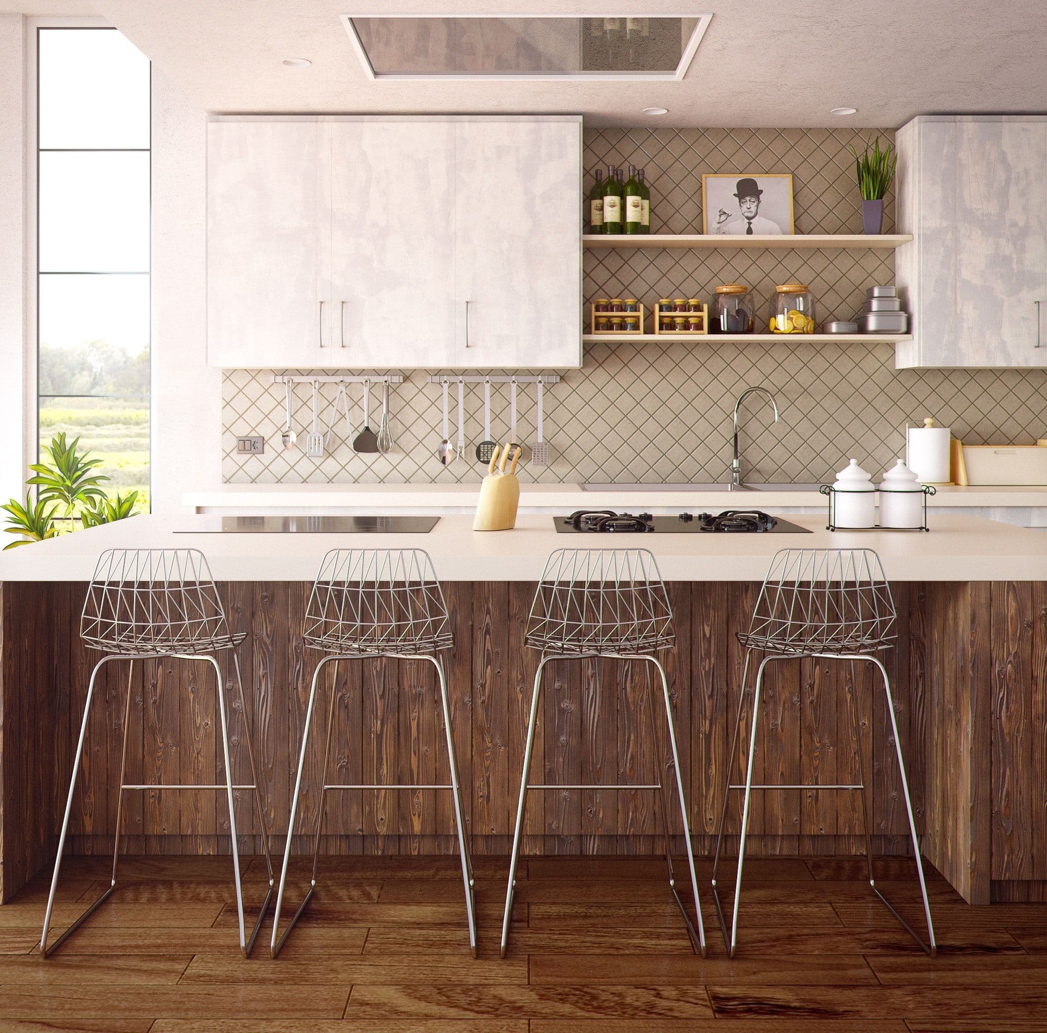 Inside a beautiful kitchen organization