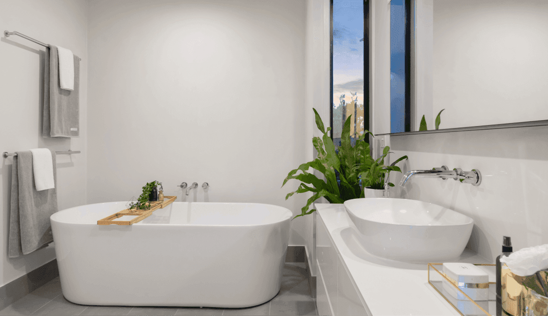 How to make a busy bathroom a place to relax